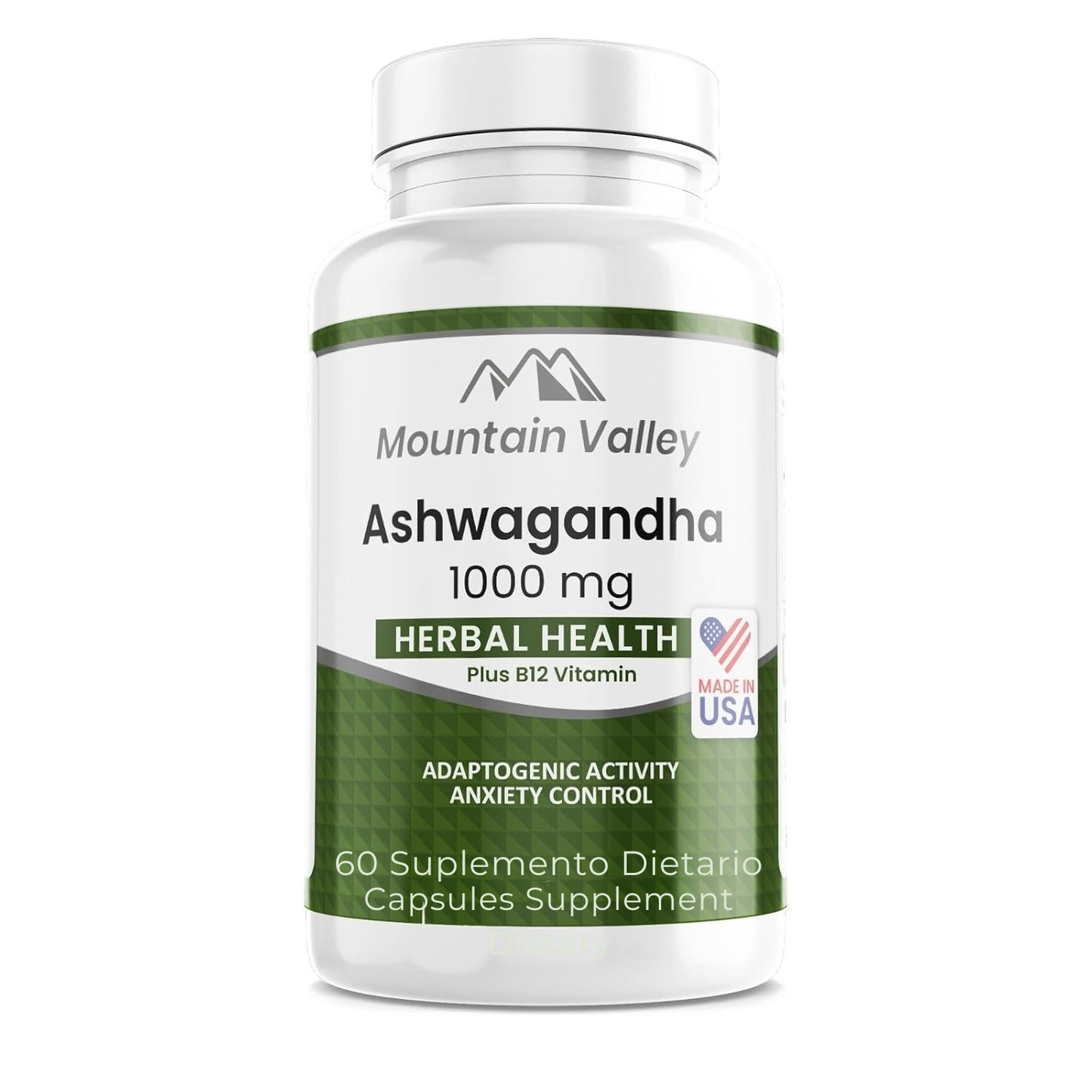 Cápsulas para la Ansiedad y el Estrés Premium 60, ByurWill™ .