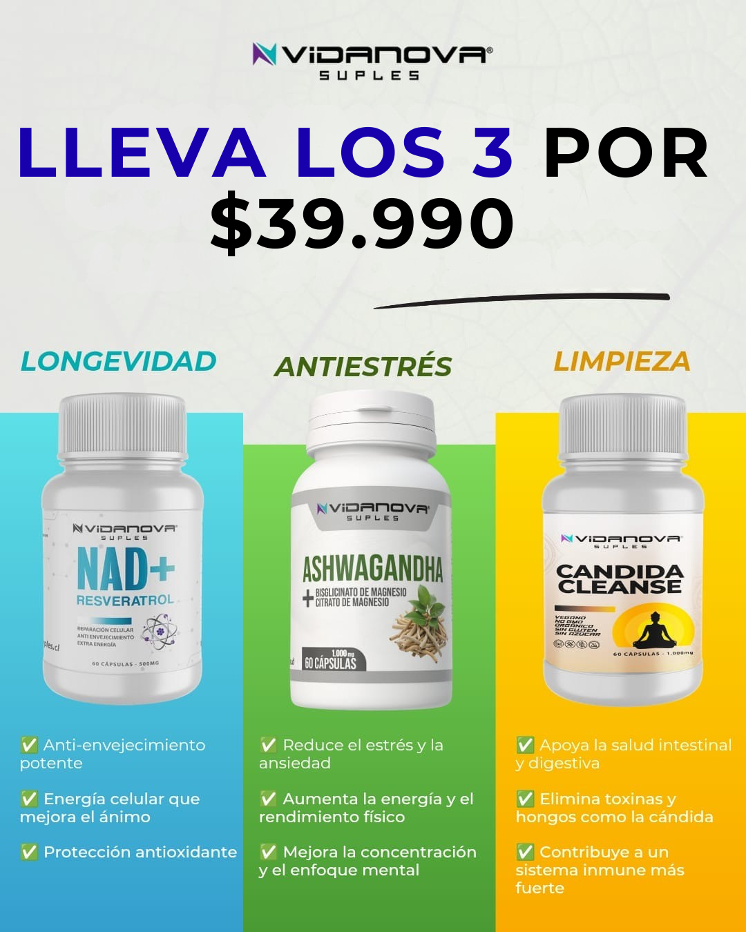 Pack Bienestar y Salud