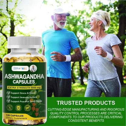 Cápsulas para la Ansiedad y el Estrés Premium 60, ByurWill™ .