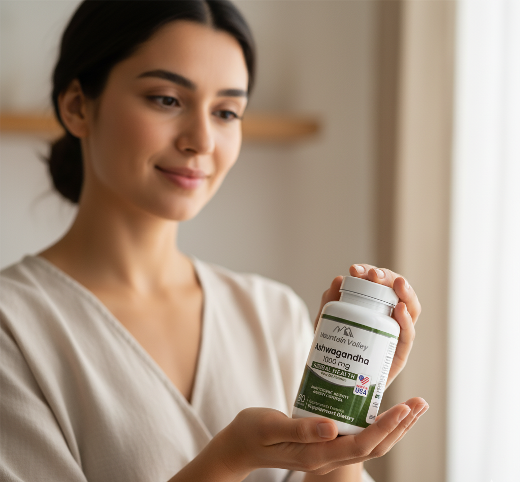 Cápsulas para la Ansiedad y el Estrés Premium 60, ByurWill™ .